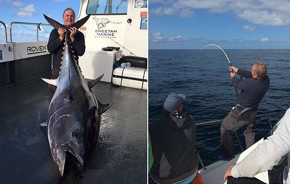 Olbrzym na haczyku! (wideo) - GospodarkaMorska.pl