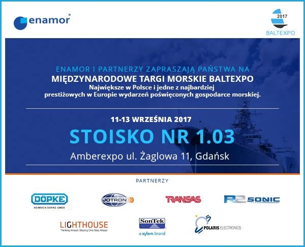 Enamor na BALTEXPO 2017 - GospodarkaMorska.pl