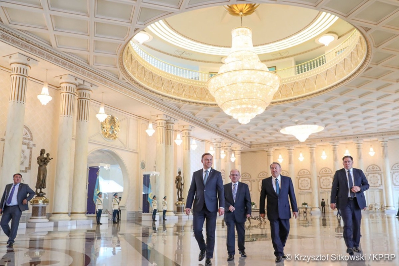 Prezydent Duda chce, by obroty z Kazachstanem sięgnęły 3 mld dolarów - GospodarkaMorska.pl