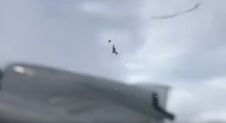 Wlecieli w samo centrum Irmy (wideo) - GospodarkaMorska.pl