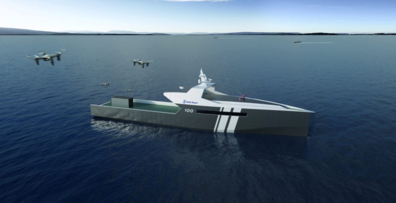 Rolls-Royce przedstawił swój projekt bezzałogowego statku - GospodarkaMorska.pl