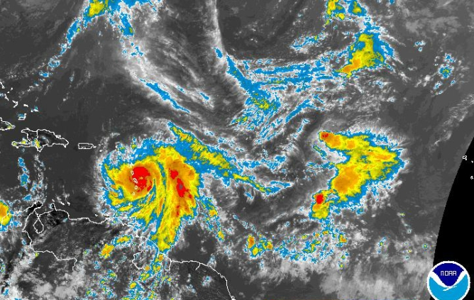 Huragan Maria osiągnął najwyższą kategorię i uderzył w wyspę Dominikę - GospodarkaMorska.pl