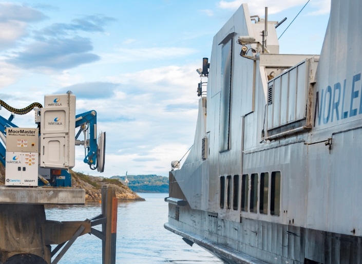 Wartsila testuje bezprzewodowe ładowanie hybrydowego promu - GospodarkaMorska.pl