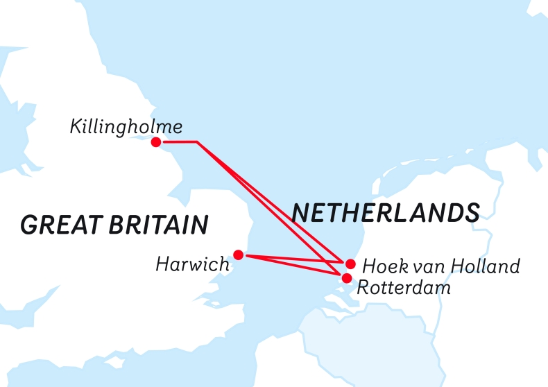 Stena Line wzmacnia swoją sieć dla przewozów frachtowych na Morzu Północnym - GospodarkaMorska.pl