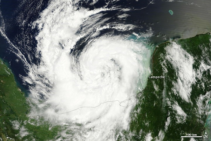 Burza tropikalna Nate, która nadciąga nad USA, jest już huraganem - GospodarkaMorska.pl