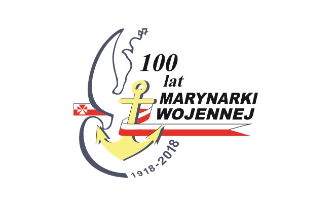 Znak graficzny 100-lecia Marynarki Wojennej - GospodarkaMorska.pl