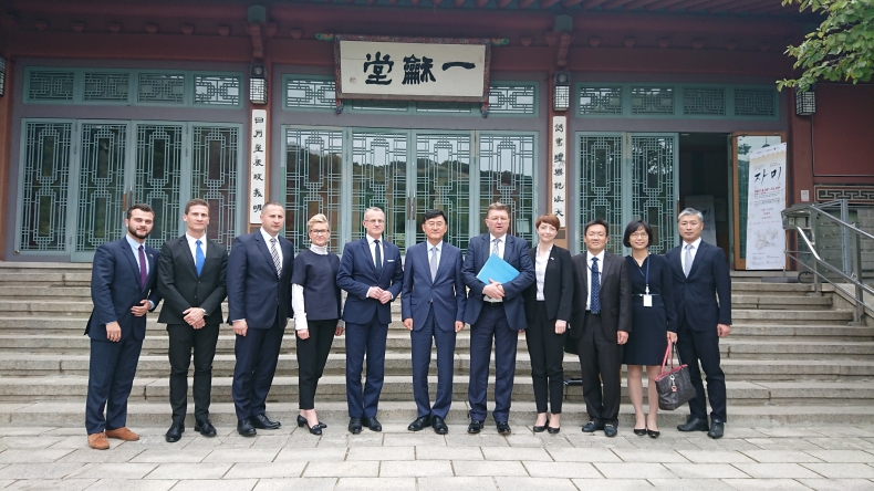 Rozmowy w Seulu o współpracy Polski z Republiką Korei - GospodarkaMorska.pl