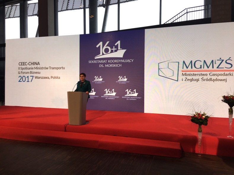 Za nami pierwszy dzień Spotkania Ministrów Transportu - Polska liderem porozumienia 16+1 (wideo) - GospodarkaMorska.pl