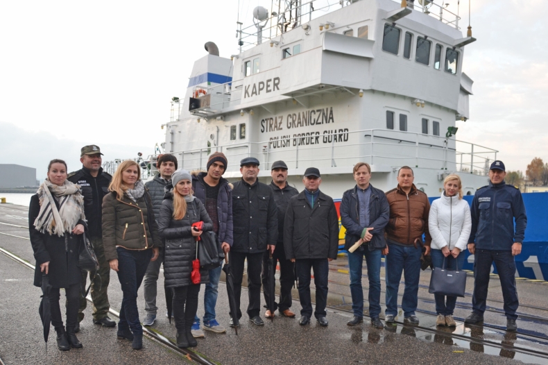 Delegacja służb granicznych Tadżykistanu w MOSG - GospodarkaMorska.pl