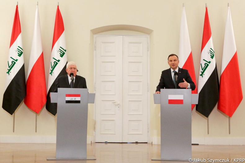 Prezydent: Z uznaniem obserwujemy działania Iraku w celu przywrócenia pokoju - GospodarkaMorska.pl