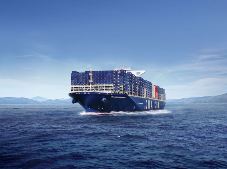 Rekordowe kontenerowce CMA CGM będą napędzane paliwem LNG - GospodarkaMorska.pl
