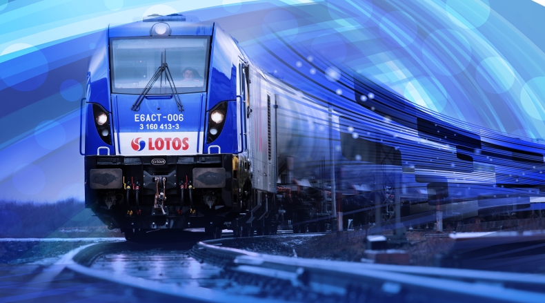 LOTOS Kolej z nowym rekordem przewozów towarów - GospodarkaMorska.pl