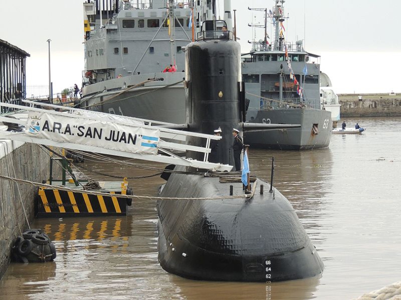Argentyńska marynarka wojenna utraciła kontakt z okrętem podwodnym - GospodarkaMorska.pl