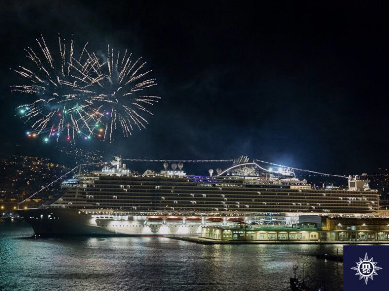 MSC Cruises odebrał nowoczesny wycieczkowiec. Będą kolejne (foto, wideo) - GospodarkaMorska.pl