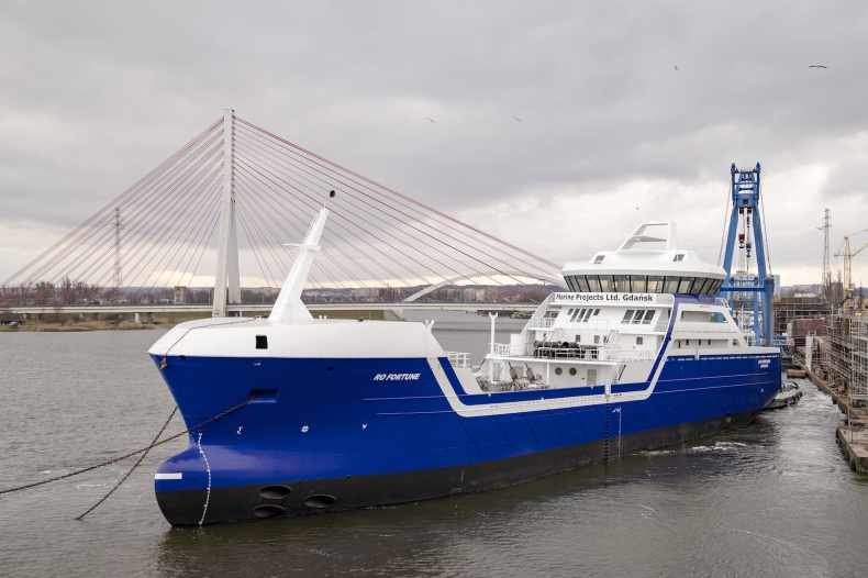 Gdańska stocznia Marine Projects Ltd. przekazała Norwegom kolejny innowacyjny statek [foto] - GospodarkaMorska.pl