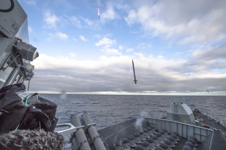 Royal Navy zakończyła program próbnych odpaleń systemu Sea Ceptor - GospodarkaMorska.pl