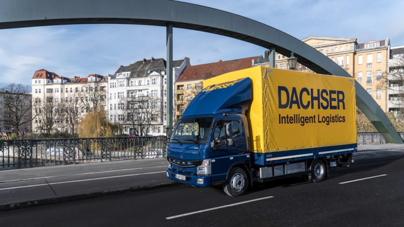 Dachser dostarczy towar elektrycznymi ciężarówkami - GospodarkaMorska.pl