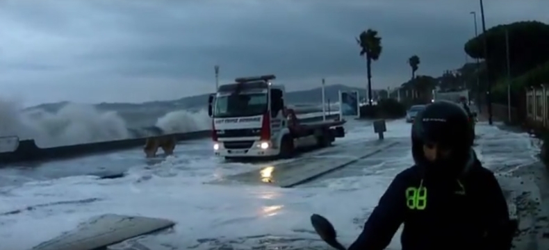 Francja: 40 tys. domów bez prądu przez zimowy sztorm Carmen (wideo) - GospodarkaMorska.pl