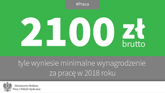 Od nowego roku podwyżka płacy minimalnej - GospodarkaMorska.pl
