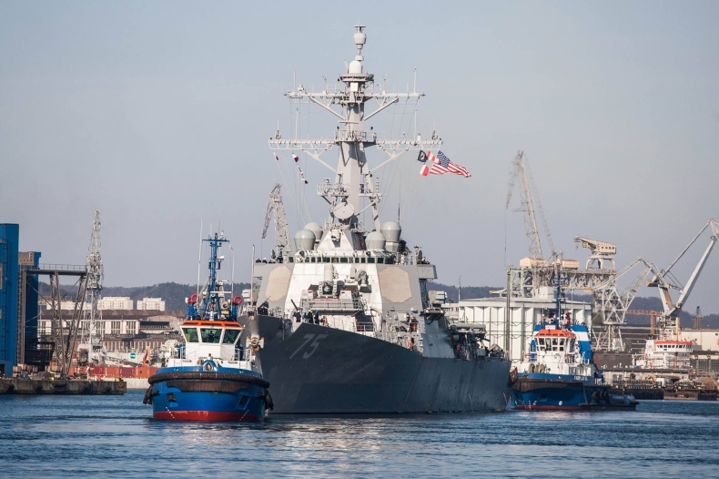 Amerykański niszczyciel wszedł na Morze Czarne - GospodarkaMorska.pl