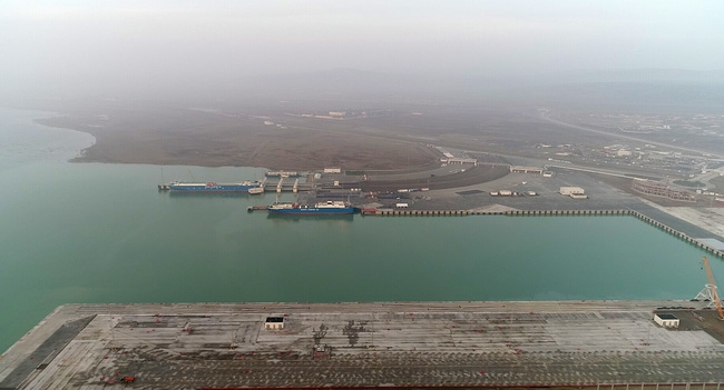 W Porcie Baku otwarto nowy terminal roro. Władze Azerbejdżanu chcą rozwijać obiekt dalej - GospodarkaMorska.pl