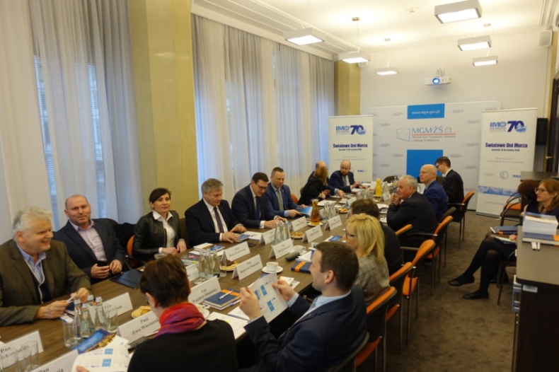 I Spotkanie Komitetu Organizacyjnego Światowych Dni Morza 2018 w siedzibie MGMiŻŚ - GospodarkaMorska.pl