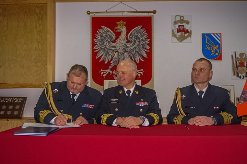 Nowy Dowódca 43. Batalionu Saperów - GospodarkaMorska.pl