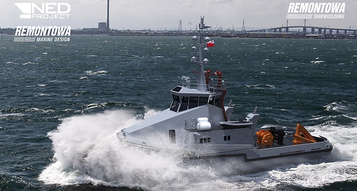 Położenie stępki pod nowoczesny holownik dla 8.FOW - GospodarkaMorska.pl