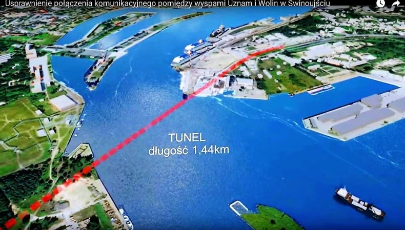 Nowy wykonawca tunelu w Świnoujściu - GospodarkaMorska.pl
