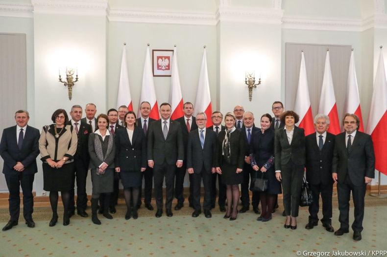 Kancelaria Prezydenta: Andrzej Duda spotkał się z ambasadorami mówiącymi po polsku - GospodarkaMorska.pl