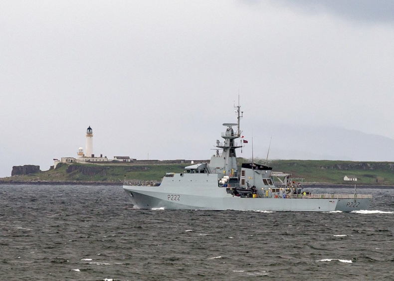 Royal Navy odebrała nowoczesny patrolowiec - GospodarkaMorska.pl
