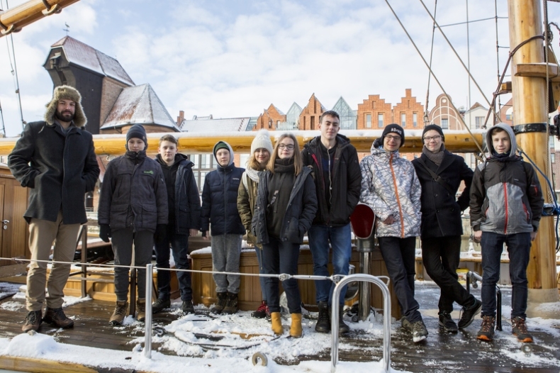 Ferie na „Generale Zaruskim”, czyli zimowy początek żeglarskiej przygody - GospodarkaMorska.pl