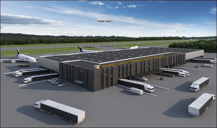 Rozpoczyna się budowa terminalu cargo Szczecin-Goleniów - GospodarkaMorska.pl