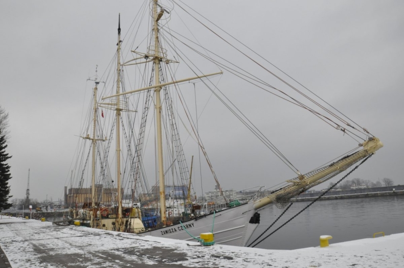 Zawisza Czarny już w Gdyni. Szykuje się do nowego sezonu (foto) - GospodarkaMorska.pl