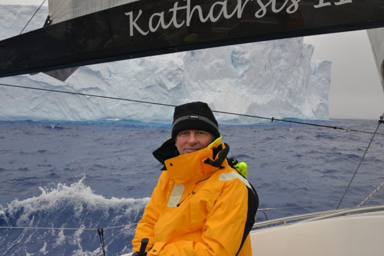 Jacht Katharsis II minął Horn w rejsie dookoła Antarktydy - GospodarkaMorska.pl