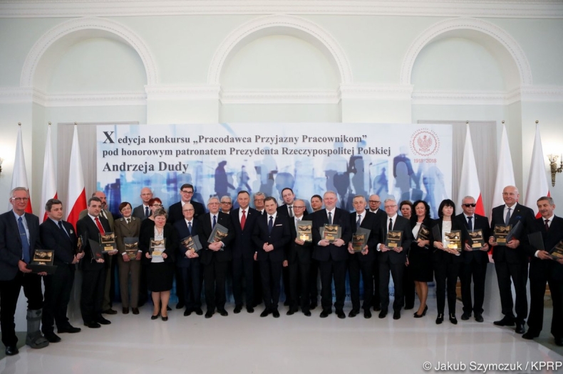 Prezydent wręczył statuetki laureatom konkursu „Pracodawca przyjazny pracownikom” - GospodarkaMorska.pl