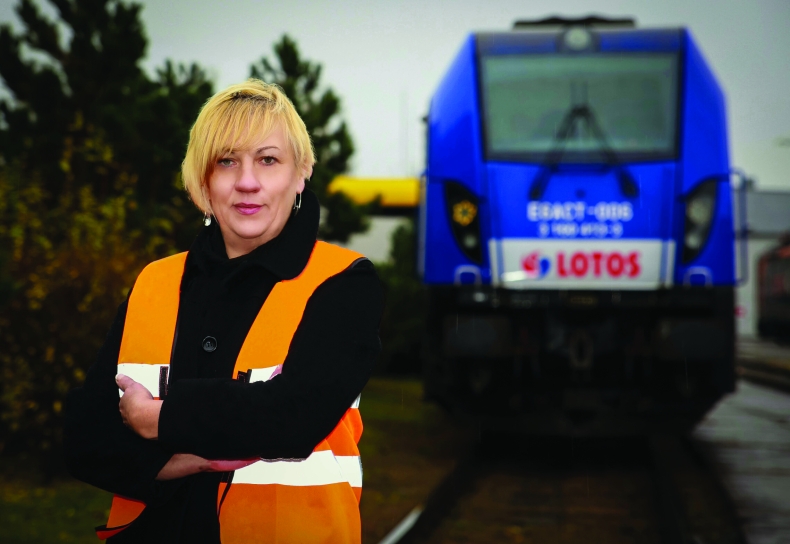 Pierwsza kobieta w gronie maszynistów LOTOSU - GospodarkaMorska.pl