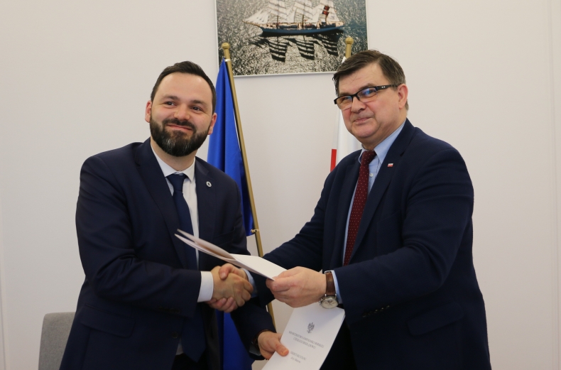 MGMiŻŚ i Global Compact Network Poland pogłębiają współpracę na rzecz zrównoważonego rozwoju - GospodarkaMorska.pl