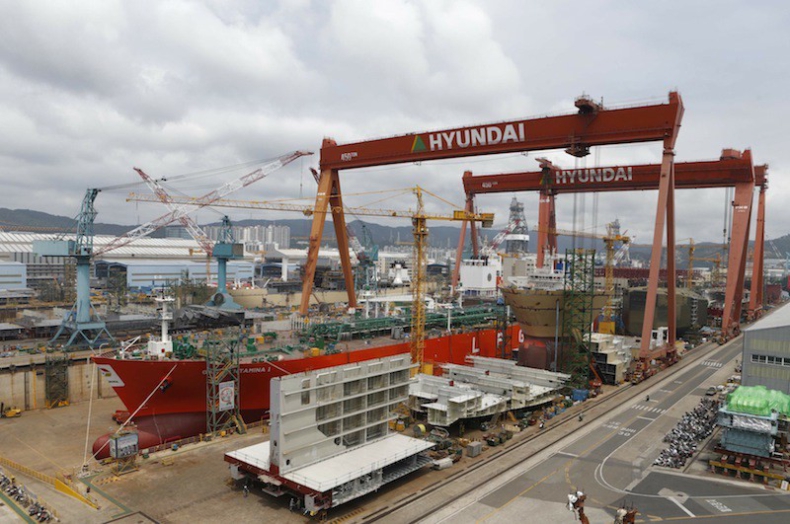 Hyundai Heavy Industries otrzymał już 29 kontraktów na budowę jednostek w 2018 roku - GospodarkaMorska.pl