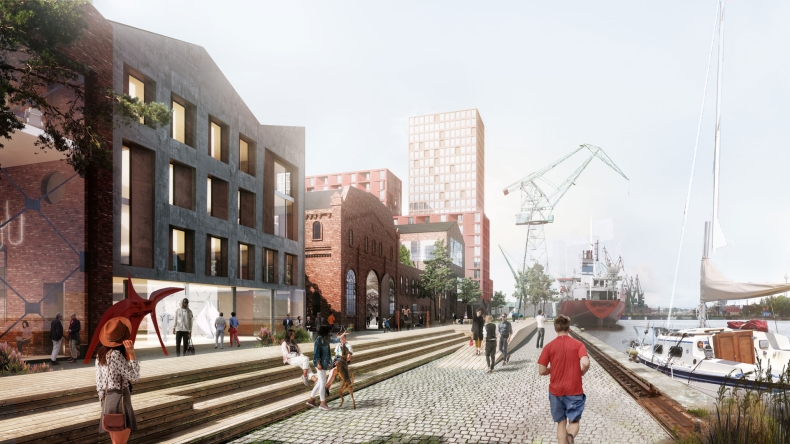 Gdańsk: Duńska pracownia przygotuje koncepcję zabudowy Stoczni Cesarskiej - GospodarkaMorska.pl