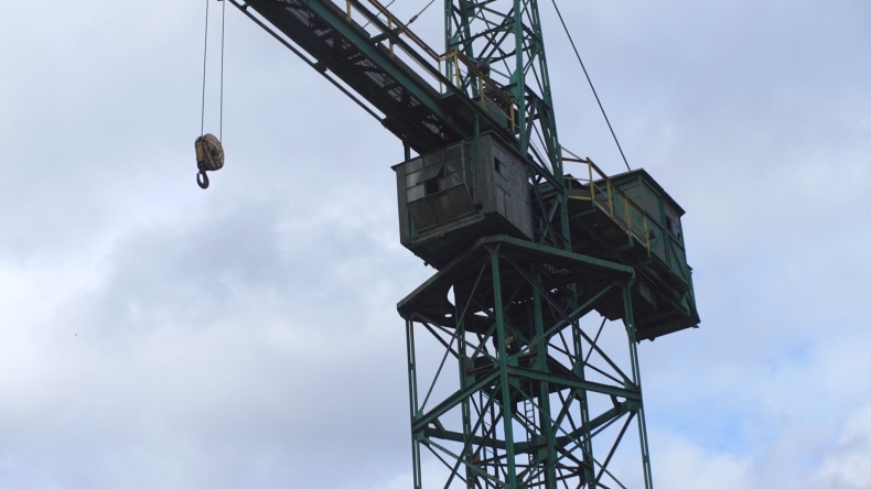 W Gdańsku uratują kolejny stoczniowy dźwig. Będzie jak nowy (foto, wideo) - GospodarkaMorska.pl