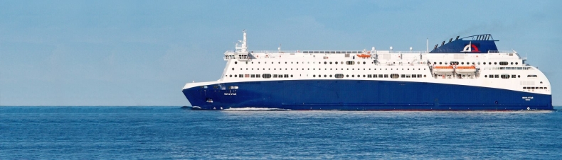 Najnowszy prom PŻB w drodze do Gdańska. Wkrótce wyruszy w pierwszy rejs (foto) - GospodarkaMorska.pl