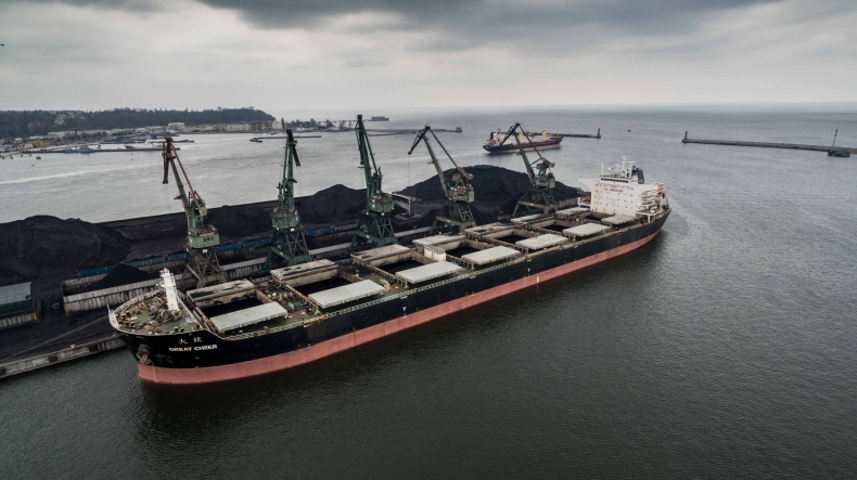 Ponad 70 000 t kanadyjskiego węgla w Porcie Gdynia. Trwa rozładunek (foto, wideo) - GospodarkaMorska.pl