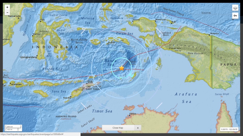 Indonezja: Silne trzęsienie ziemi w rejonie archipelagu Moluków - GospodarkaMorska.pl