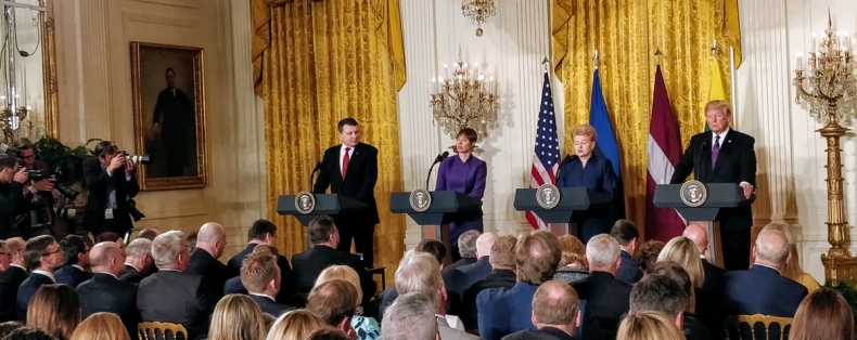 Trump zapewnił przywódców państw bałtyckich o poparciu USA - GospodarkaMorska.pl