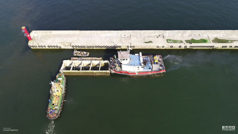 Obrotnica Portu Gdynia coraz bliżej (wideo) - GospodarkaMorska.pl