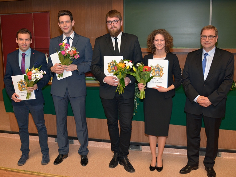 Nagrodę RINA-KORAB za najlepszą pracę dyplomową wręczona - GospodarkaMorska.pl