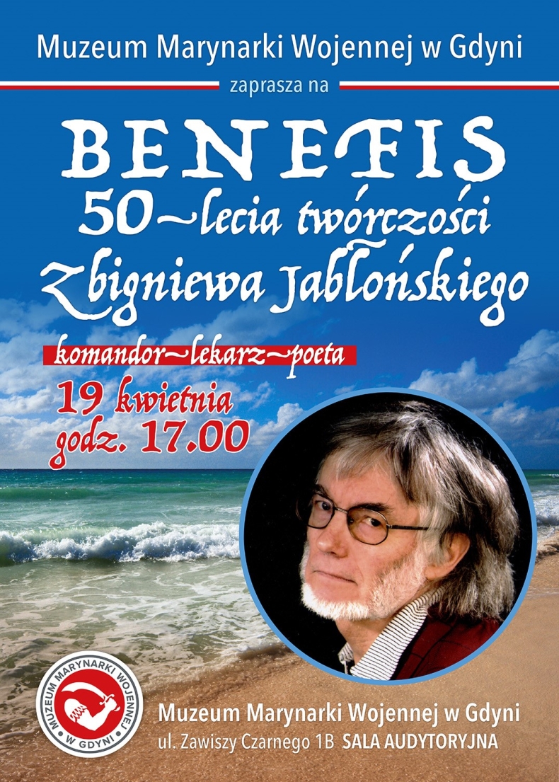 Benefis Zbigniewa Jabłońskiego w Muzeum Marynarki Wojennej - GospodarkaMorska.pl