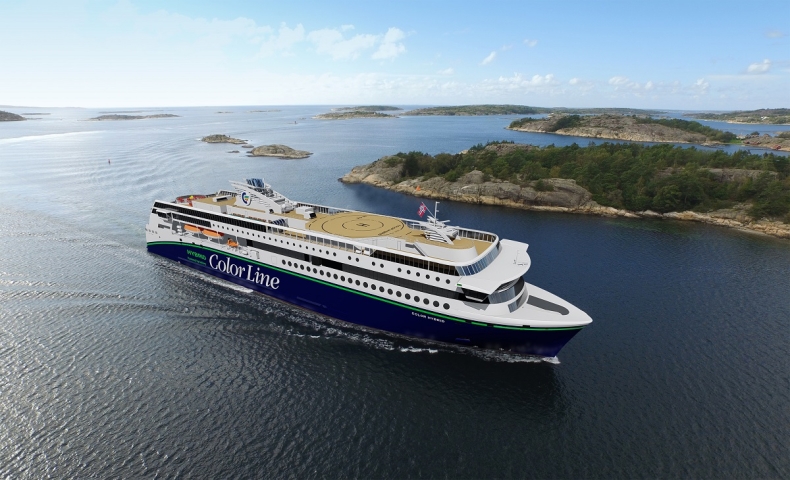 Rozpoczęcie montażu największego promu hybrydowego świata (foto) - GospodarkaMorska.pl