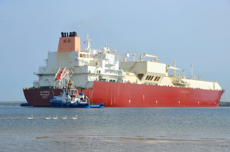 30. dostawa do gazoportu w Świnoujściu (foto) - GospodarkaMorska.pl